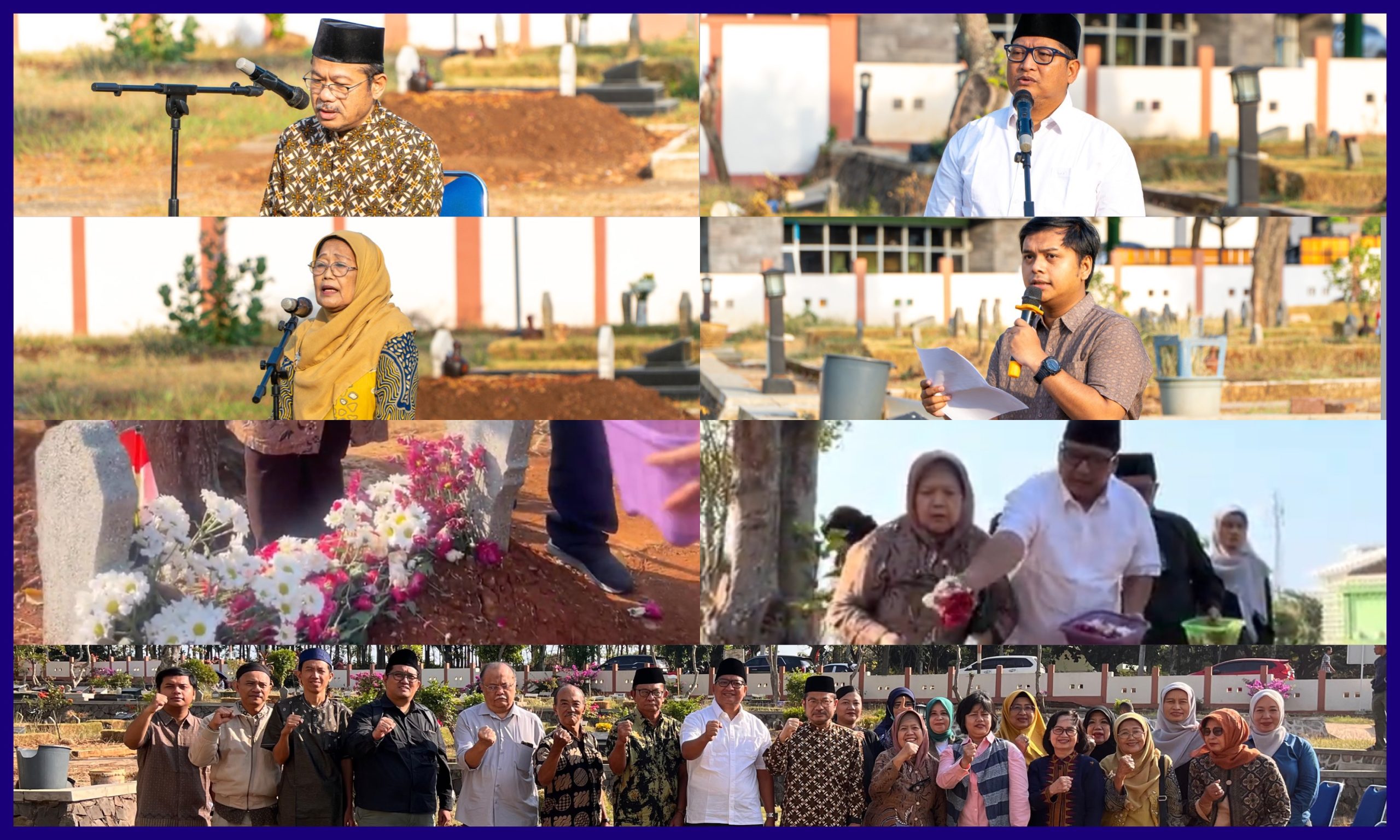 Keluarga Besar FIB Undip Gelar Ziarah ke Makam Leluhur. (Foto: Humas FIB Undip)