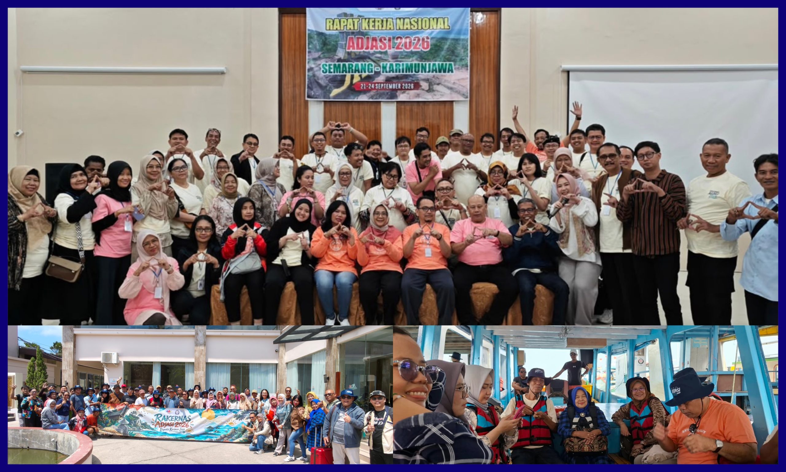 Rakernas ADJASI 2026 di Karimunjawa. (Foto: Humas FIB Undip)