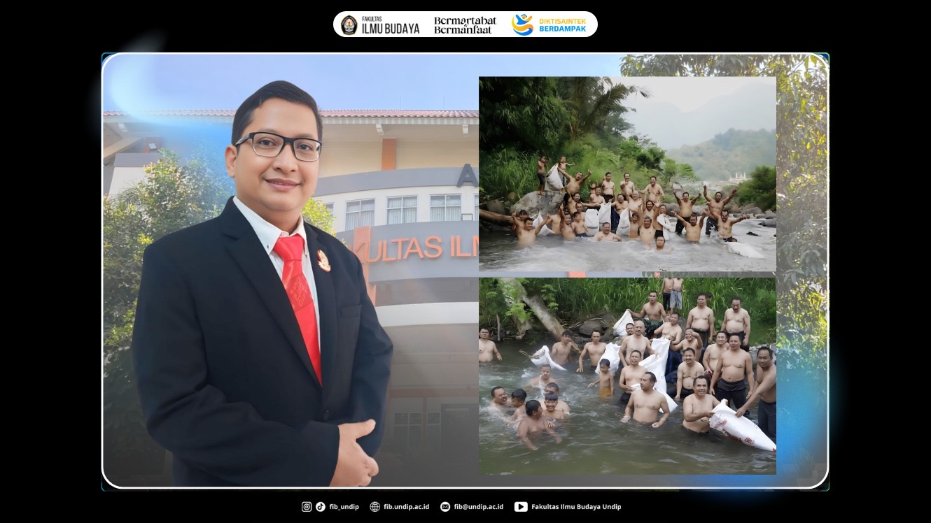 Riset Dekan FIB UNDIP Tentang Tradisi Padusan di Jepara. (Foto: Humas FIB Undip)