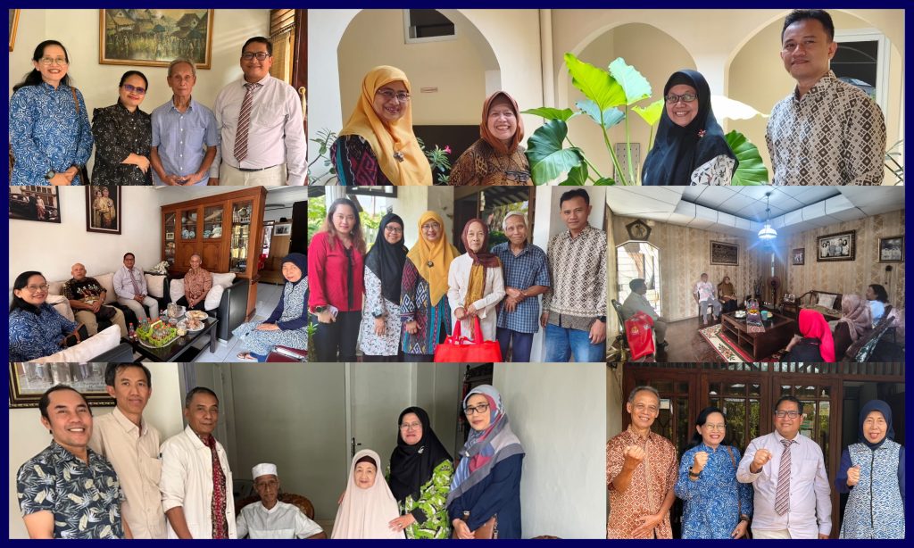 Pimpinan dan Dosen FIB Undip Gelar Silaturahmi Anjangsana ke Kediaman Para Sesepuh. (Foto: Humas FIB Undip)